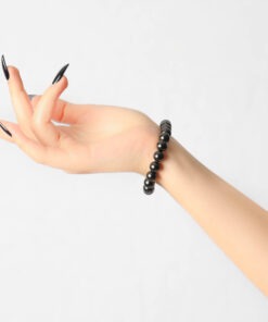 bracelet shungite perles 9mm