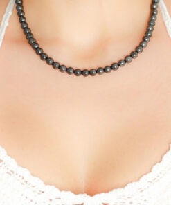 collier perles 7 mm