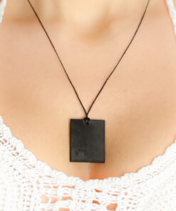pendentif shungite rectangle