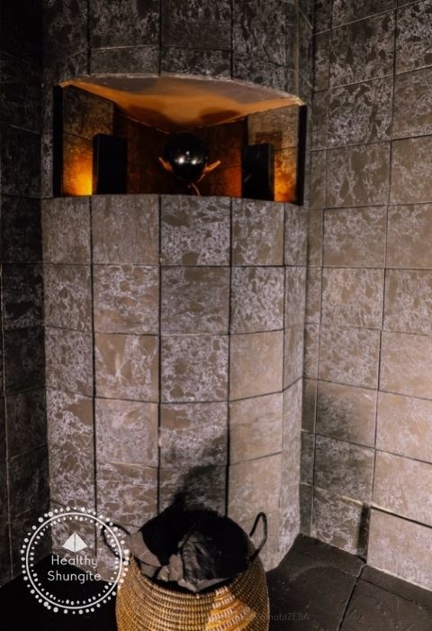 mur chambre shungite
